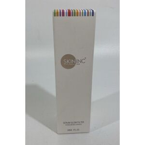 Skin Inc Serum Glow Filter Gold Hibiscus Extract Makeup Base- 1 oz New!